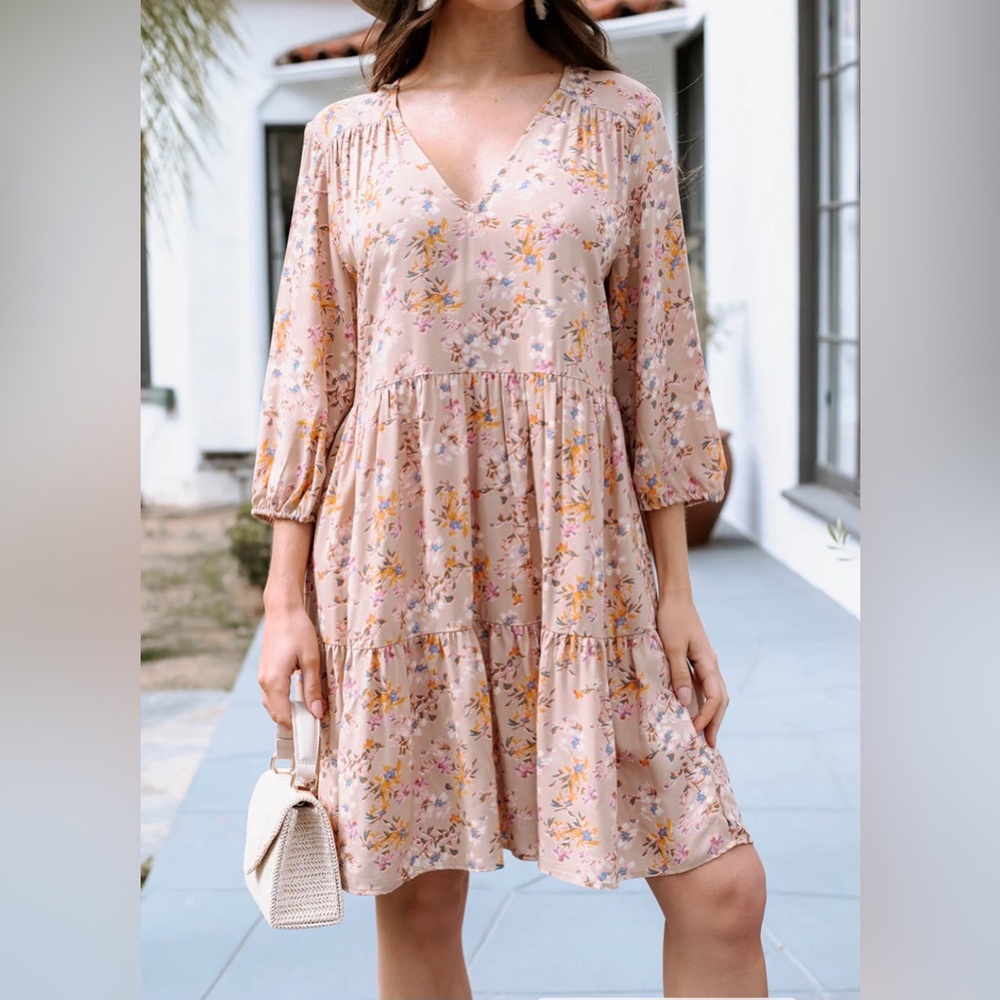 Veronica M Tiered dress